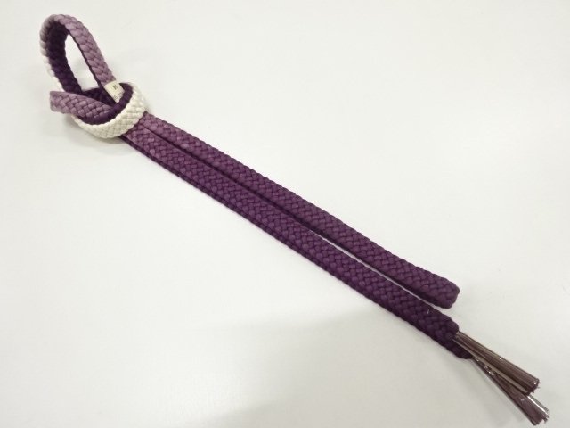 未使用品　正絹　手組帯締め